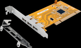 EX-1083 USB 2.0 PCI board 3 port incl. LP bracket (NEC Chip-Set)