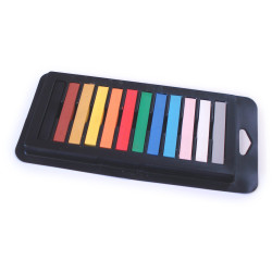 Major Brushes Z1023 Assorted Pastel Set of 12