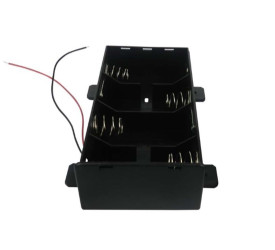 Uchwyt do baterii, x 4, maks. Ø 34.2mm, Smycz przewodu