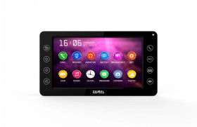 Wideomonitor z dotykowymi przyciskami 7 cali czarny VP-829B ENT10000401