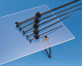 Opaska kablowa długość 150mm szerokość 3,5 mm HellermannTyton PA 6.6 stabilizowane termicznie