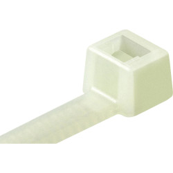 HellermannTyton 138-00028 UB160C-N-PA66-NA Cable Tie 160mm 100pcs ecru
