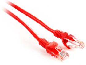 Patchcord skrętka kat. 5e UTP, 3m, czerwony (GF-PC5EUTP-3R) GETFORT