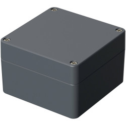 BOPLA 01121000 Euromas A case Aluminium Silver-grey RAL 7001 IP Splash