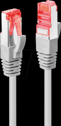 47707 Patchkabel, S/FTP, Cat.6, 7,5 m, grey