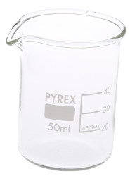 Zlewka, Szkło borokrzemianowe, 50ml