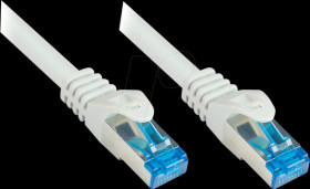 8060-SF005 Patch cable Cat.6A SmartFLEX, 0,5m, grey