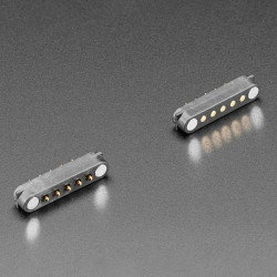 DIY Magnetic Connector - Straight Angle Five Contact Pins