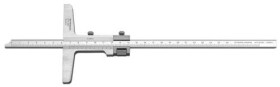 Głębokościomierz, dokładność: 0,02 mm, Stal nierdzewna