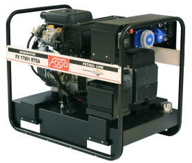 Agregat prądotwórczy 1-fazowy synchron 14,9kW 64,8A IP23 BiS 31 HP auto reg nap (AVR) rozr + aku duży zbiornik paliwa FV 17001 R