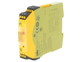 PZ-751103 Moduł: przekaźnik bezpieczeństwa, Uzas: 24VDC, Input: 3, Output: 3, IP40