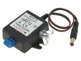 Ogranicznik przepięć zasilania 1-kanałowy 12VDC max. 15VDC 1A 5kA OPZ-12