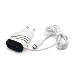 Ładowarka sieciowa typ-C 2xUSB 2.1A