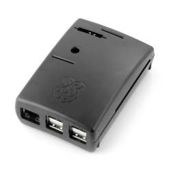 Obudowa do Raspberry Pi model 3B+/3B/2B Multicomp - czarna