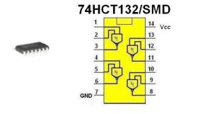 Układ cyfrowy 74HCT132/SMD