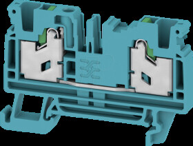 2874830000 Feed-through terminal block S2C SNAP IN, 4 mm², blue