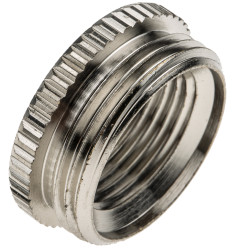 Adapter do dławnic kablowych gwint wew PG11 gwint zew M25 Mosiądz platerowany niklem rozmiar gwintu M25 → PG11