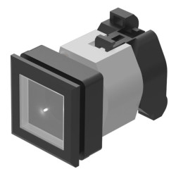 Element wykonawczy przycisku, Siłownik, do uzytku z: Urządzenia przełączające, Czarny, Utrzymane