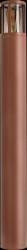 730505 Bollard light, Facado II round tinted 1000 mm, 1x E27, rust