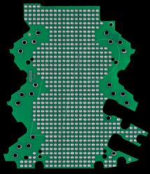 2857-192/3140-000 perfboard 3-2-CL, 0-2-JS