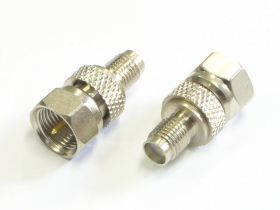 Adapter przejście wtyk F - gniazdo SMA