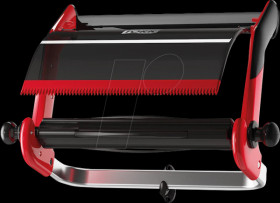 652108 Wall Stand W1 Performance, paper towel dispenser, smoke/red