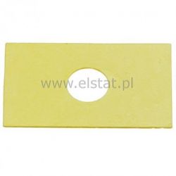 Czyścik - gąbka prostokąt z dziurą do grotów