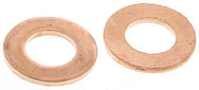 Podkładki do śruby M5 Uszczelnienie wew 5.30mm Miedź zew 10.0mm