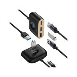 HUB USB 4-Porty BASEUS 1xUSB3.0 3xUSB2.0 CAHUB-AY01