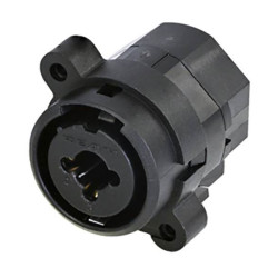 Rean RCJ6FI-H-0 XLR Connector 3-Pin Socket 1pc