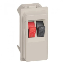 LIVING NOW gniazdo głośnikowe beż 1m KM4294