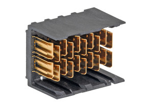 Złącze typu Backplane 1.9mm Pitch 40-pinowe 4-rzędowe HDR Molex
