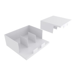 Zaślepka do szyn łączeniowych 3F 16mm2 10szt. Z-16/3F