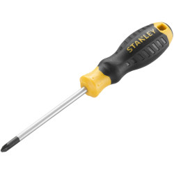 Stanley STHT16163-0 CUSHION GRIP&#x2122; Screwdriver Pozidriv Tip PZ2x100mm