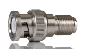 Adapter koncentryczny BNC Typ F, męski - żeński