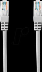 CCGT85100GY75 Patch cable, Cat.5e, U/UTP, 7,5 m, grey