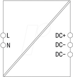 787-1200 Power supply, primary clocked, 24 VDC, 0.5 A