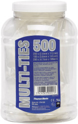 Opaski do kabli w opakowaniu z tworzywa sztucznego Ty-Fast® JTB-500 Kolor producenta: czarny ABB JTB-500 500 szt.