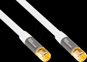 GC-M2083 SAT Antenna cable SmartFLEX F-plug, 2 m, white