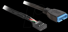 83281 USB 3.0 Pfostenplug &gt; USB 2.0 pin header