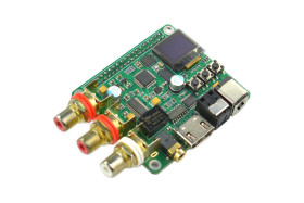 DAC Audio Decoder Board for Raspberry Pi 3B+/ 4B