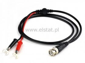 Przewód do oscyloskopu BNC -2 x końcówki widełkowe