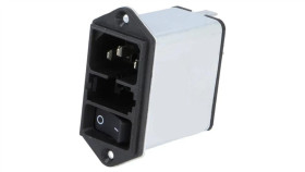 Dd12.8121.111Złącze Zasilające Ac Gniazdo Męskie 8A 250Vac Iec 60320 Dd12