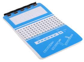 Oznaczniki kabli Przylepny RS PRO ilość 10