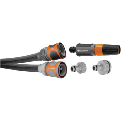 GARDENA 18457-20 Liano&#x2122; Life Fabric Hose Set 30m 1/2&quot; Flexible &amp; Light