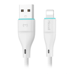 Kabel USB-A - Lightning 2.4A 1m biały Miccell
