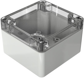 PC enclosure, (L x W x H) 82 x 80 x 55 mm, gray (RAL 7035), IP66, 330808060