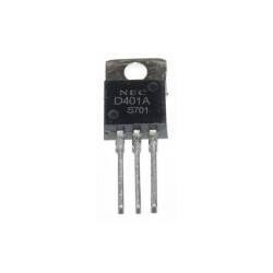 Tranzystor 2SD401 npn 200V 2A 20W TO220