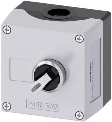 Siemens 3SU18010BE004AB1 3SU1801-0BE00-4AB1 Obudowa do montażu na ziemi, pierścień przedni metalowy, zawiera osłonę blok
