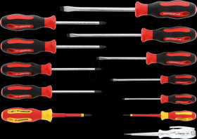 R38002012 Screwdriver set XXL, 12 pcs